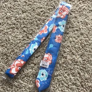 Floral skinny tie